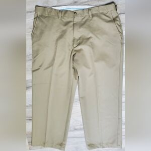 Haggar men's 38 X 25 khaki dress Casual  pants